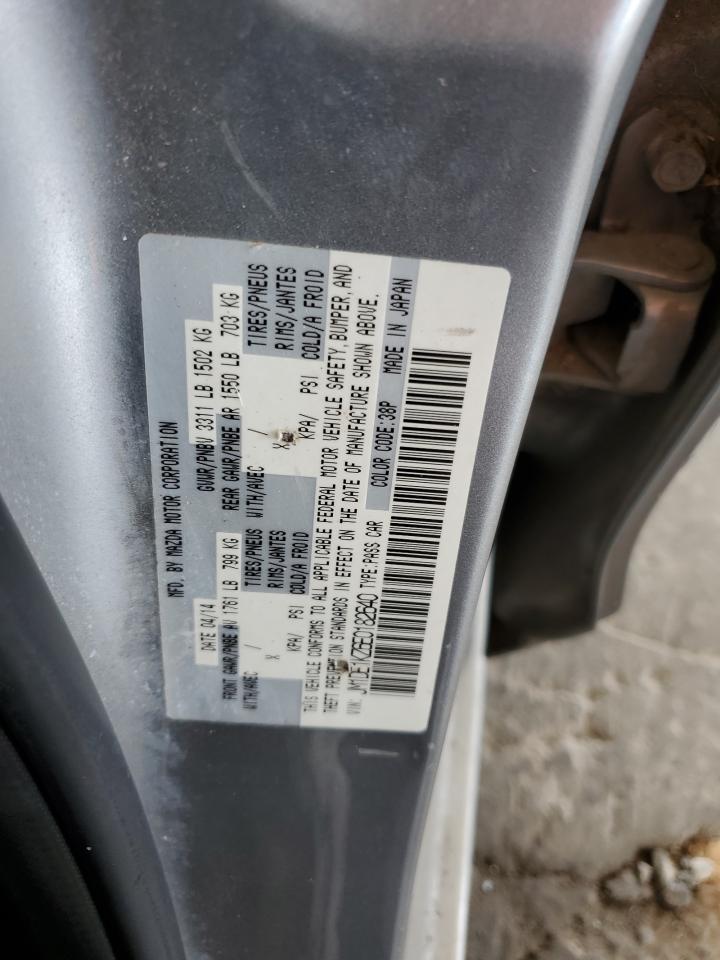 2014 Mazda Mazda2 Sport VIN: JM1DE1KZ6E0182640 Lot: 63134225