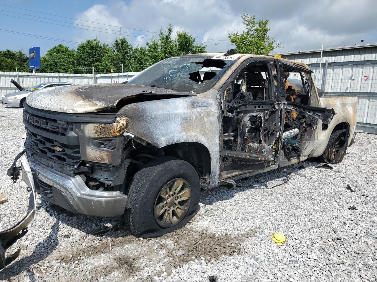 2023 Chevrolet Silverado K1500 იყიდება Walton-ში, KY - Burn