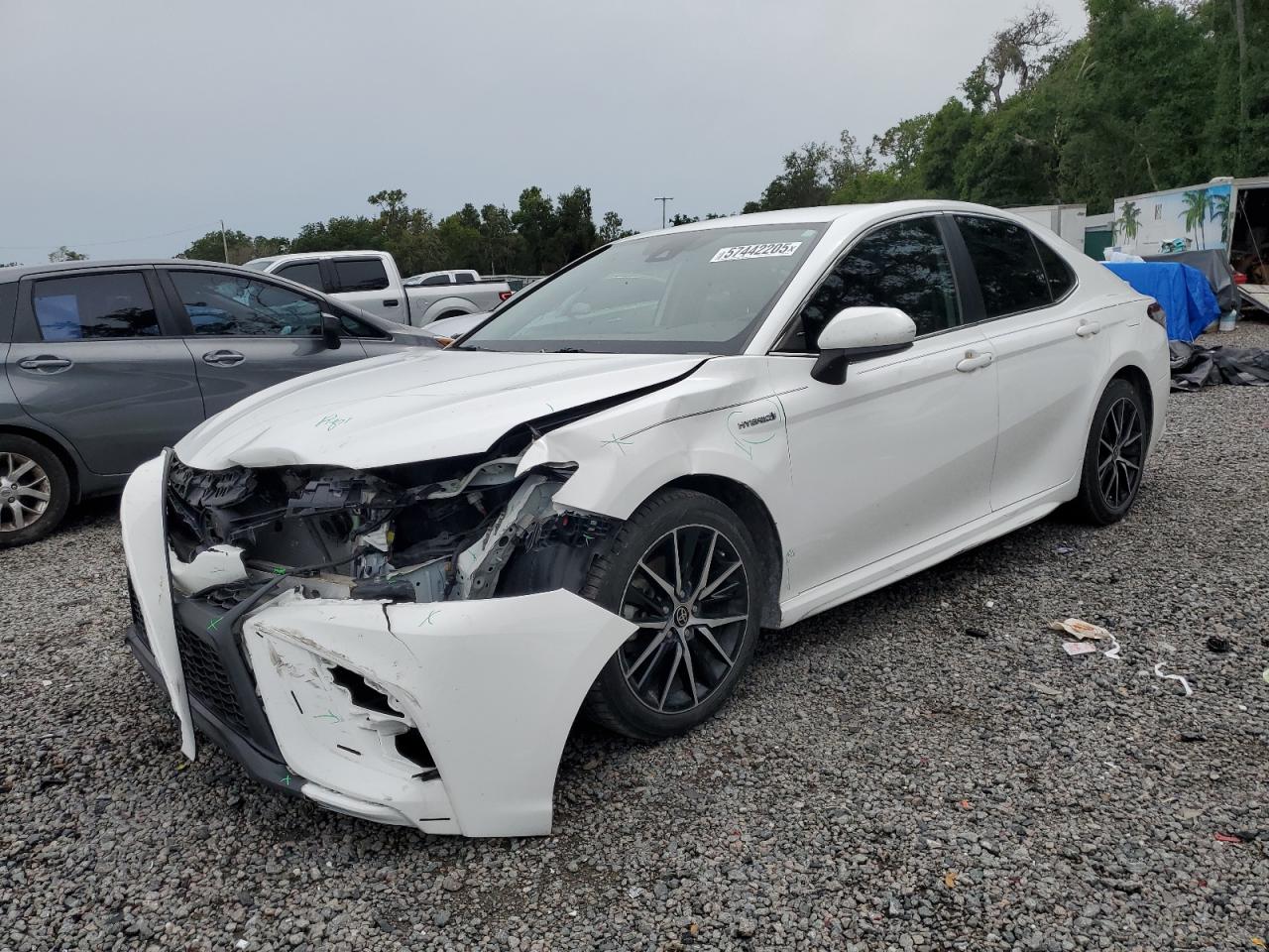 2021 Toyota Camry Se продається в Riverview, FL - Front End