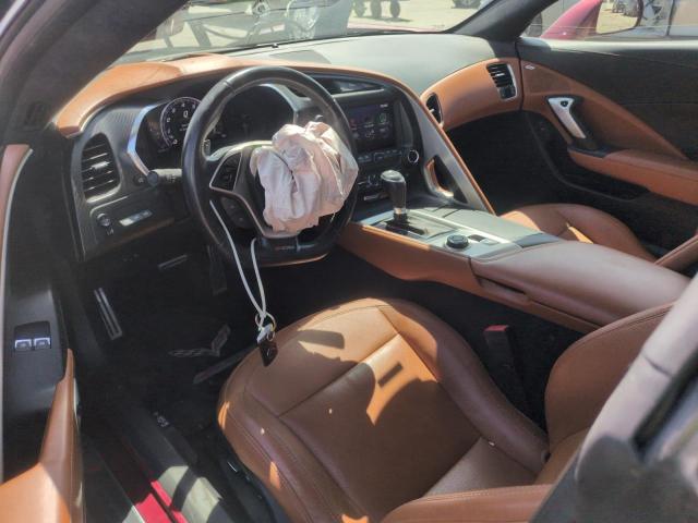  CHEVROLET CORVETTE 2017 Czerwony