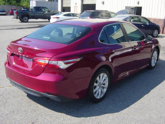  TOYOTA CAMRY 2018 Burgundy