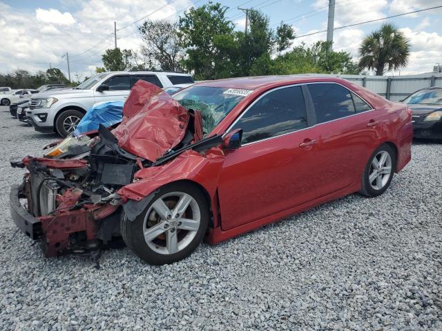  TOYOTA CAMRY 2012 Czerwony