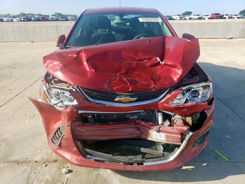  CHEVROLET SONIC 2018 Burgundy