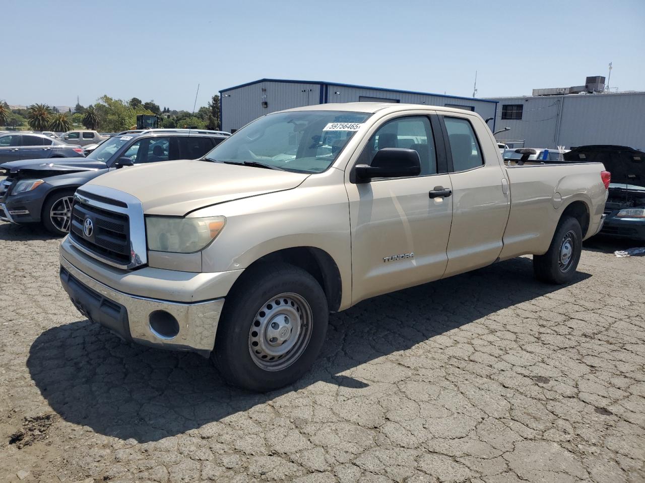 2010 Toyota Tundra Double Cab Sr5 за продажба в Vallejo, CA - Vandalism