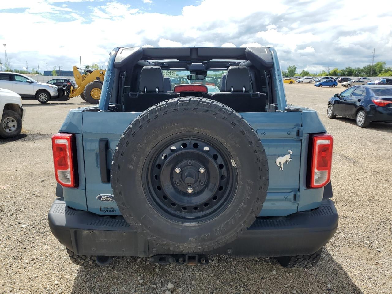 2022 Ford Bronco Base VIN: 1FMEE5BP8NLB45870 Lot: 61638505