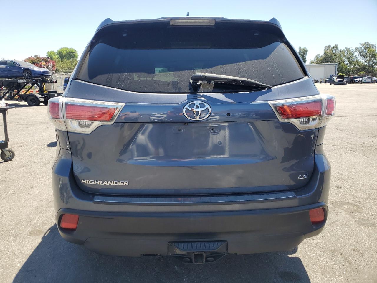 2016 Toyota Highlander Le VIN: 5TDZKRFHXGS125128 Lot: 62958015