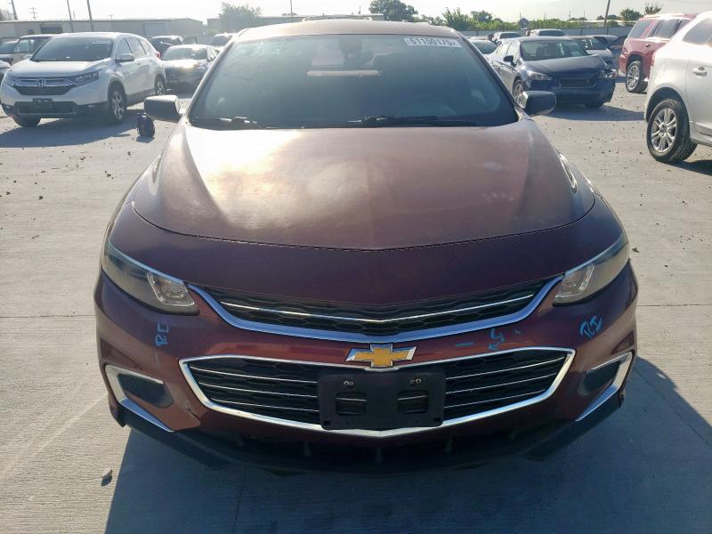  CHEVROLET MALIBU 2016 Burgundy