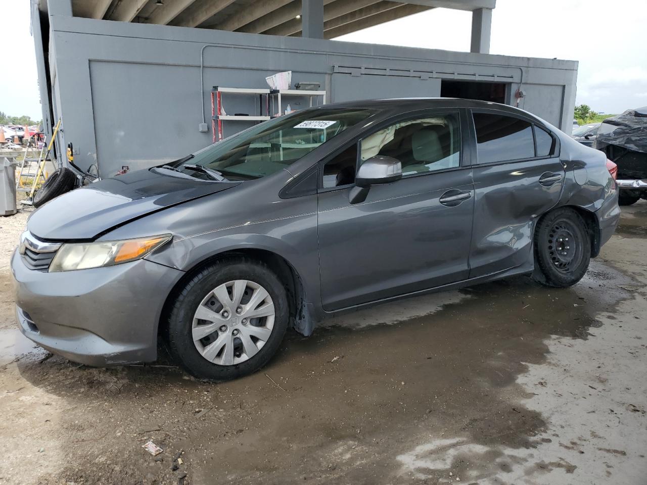 2012 Honda Civic Lx for Sale in West Palm Beach, FL - Rear End