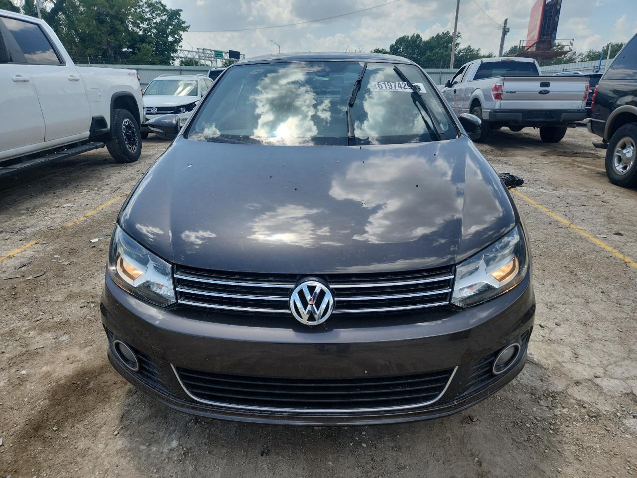2012 Volkswagen Eos Lux VIN: WVWFW7AH1CV007620 Lot: 61974295