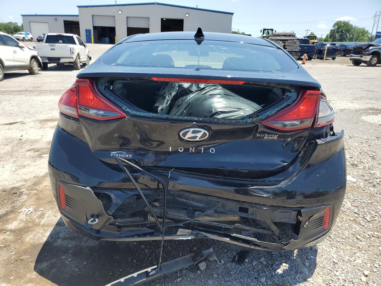 2018 Hyundai Ioniq Blue VIN: KMHC65LC3JU099966 Lot: 60403255