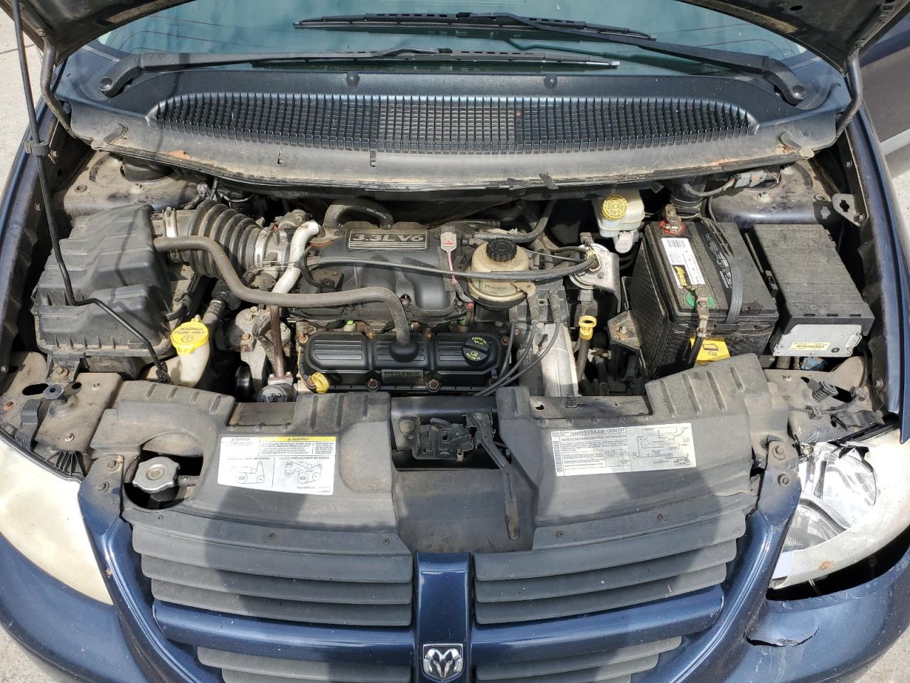 DODGE CARAVAN 2007 VIN 1D4GP24R87B110388 zdjęcie 12
