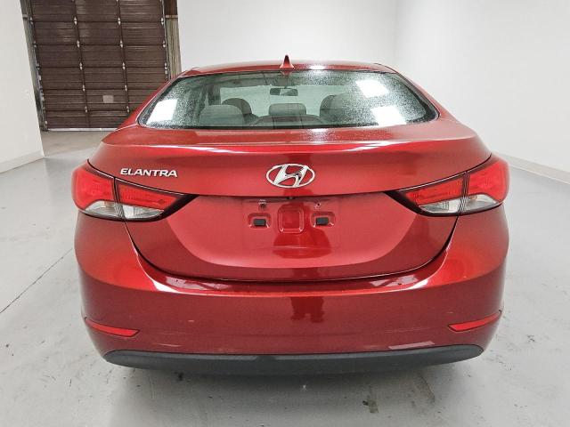  HYUNDAI ELANTRA 2014 Red