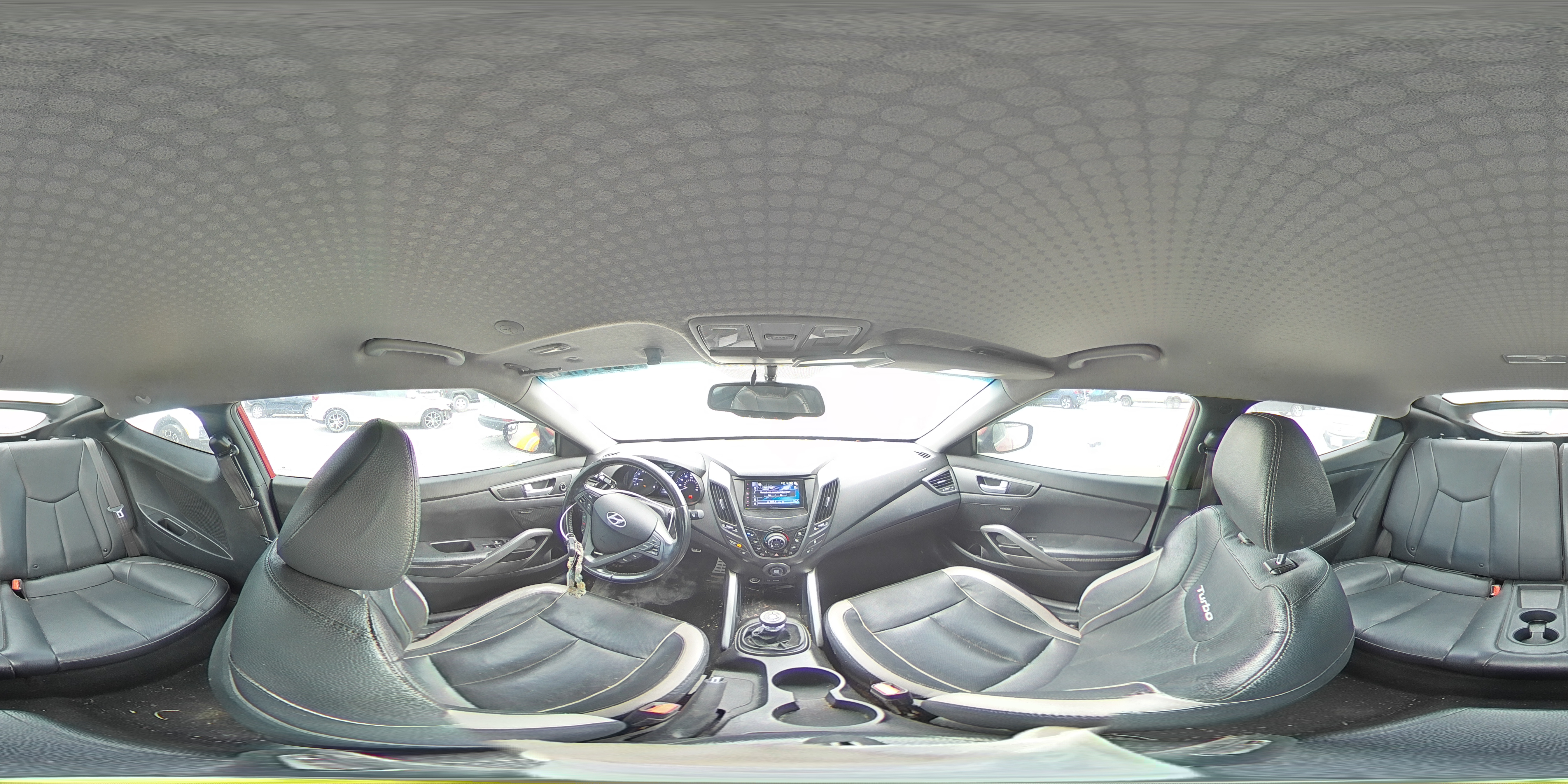 2015 Hyundai Veloster Turbo VIN: KMHTC6AE4FU227609 Lot: 62311125
