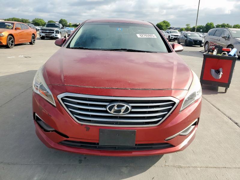  HYUNDAI SONATA 2016 Красный