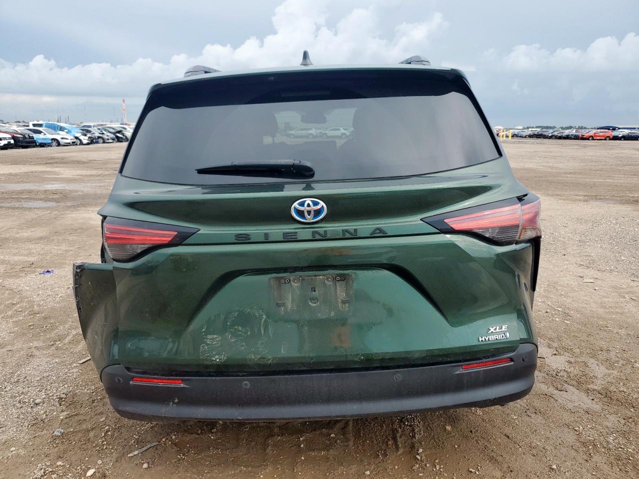 2022 Toyota Sienna Xle VIN: 5TDYRKECXNS104829 Lot: 61303385