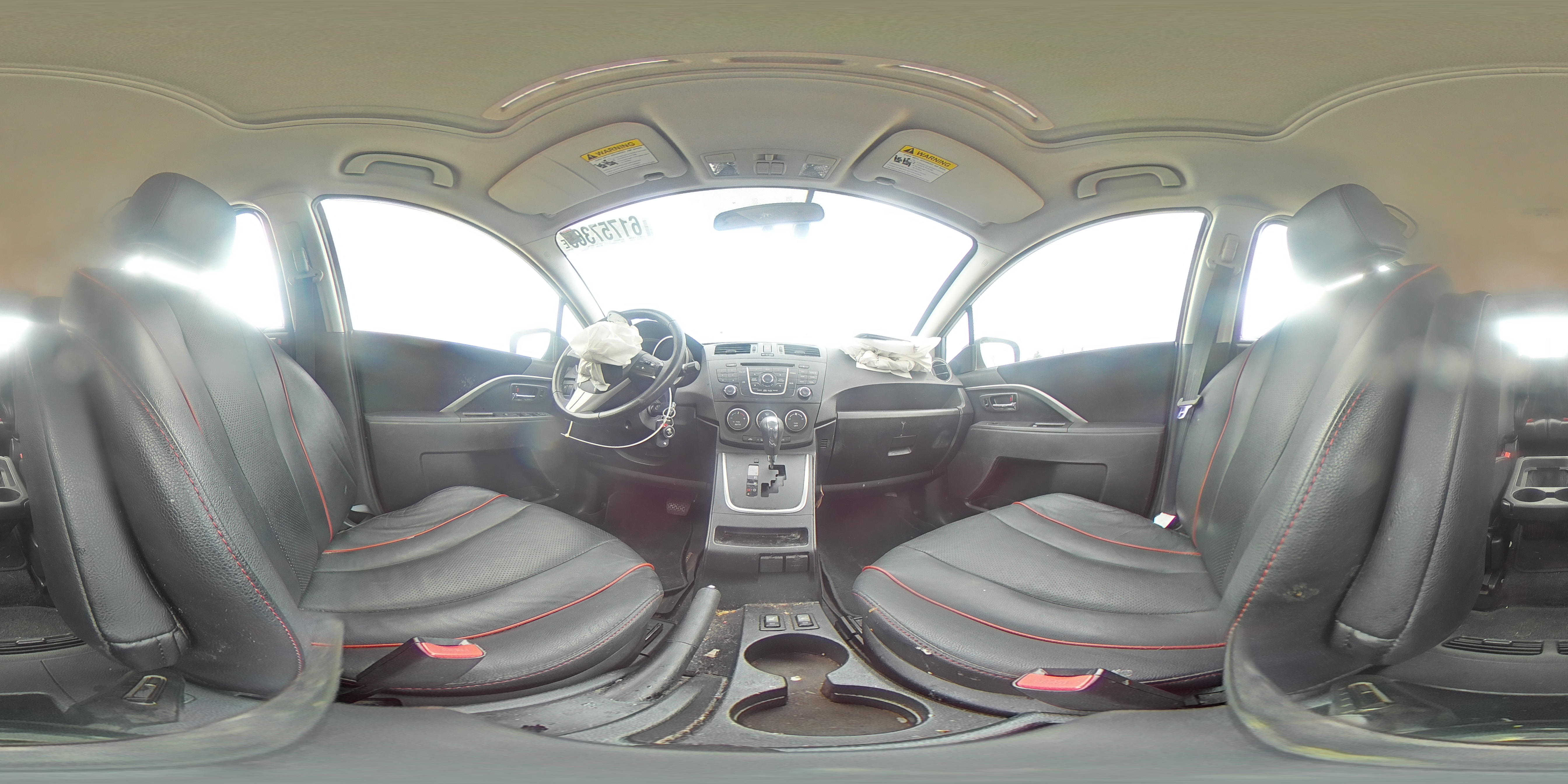 2012 Mazda 5 VIN: JM1CW2DL8C0131855 Lot: 61757365