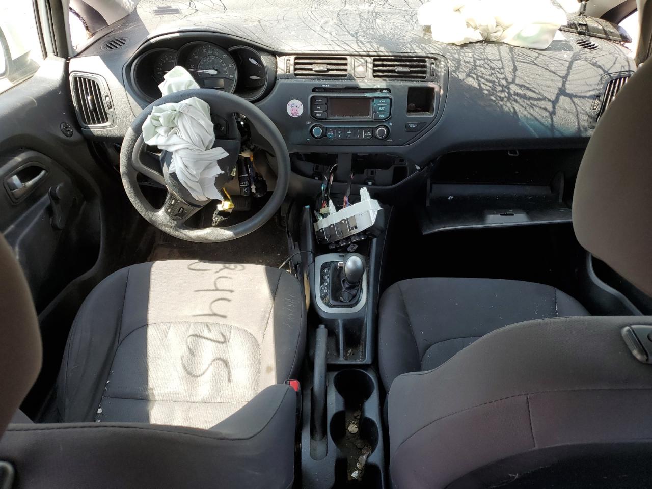 2014 Kia Rio Lx VIN: KNADM4A3XE6386353 Lot: 61664315