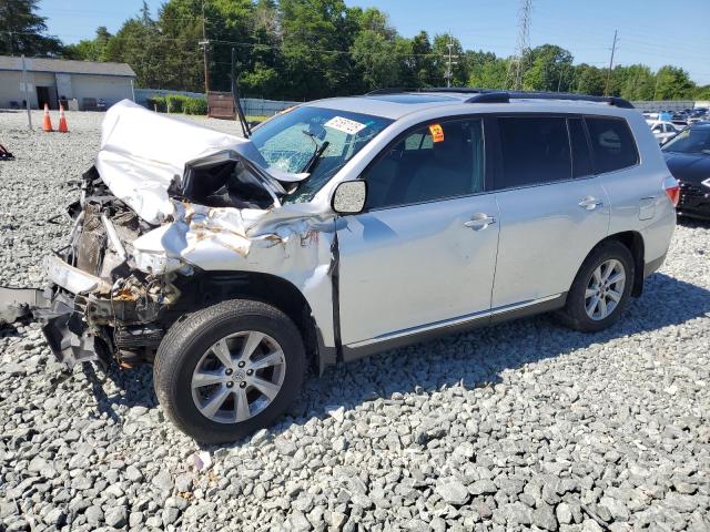  TOYOTA HIGHLANDER 2012 Srebrny