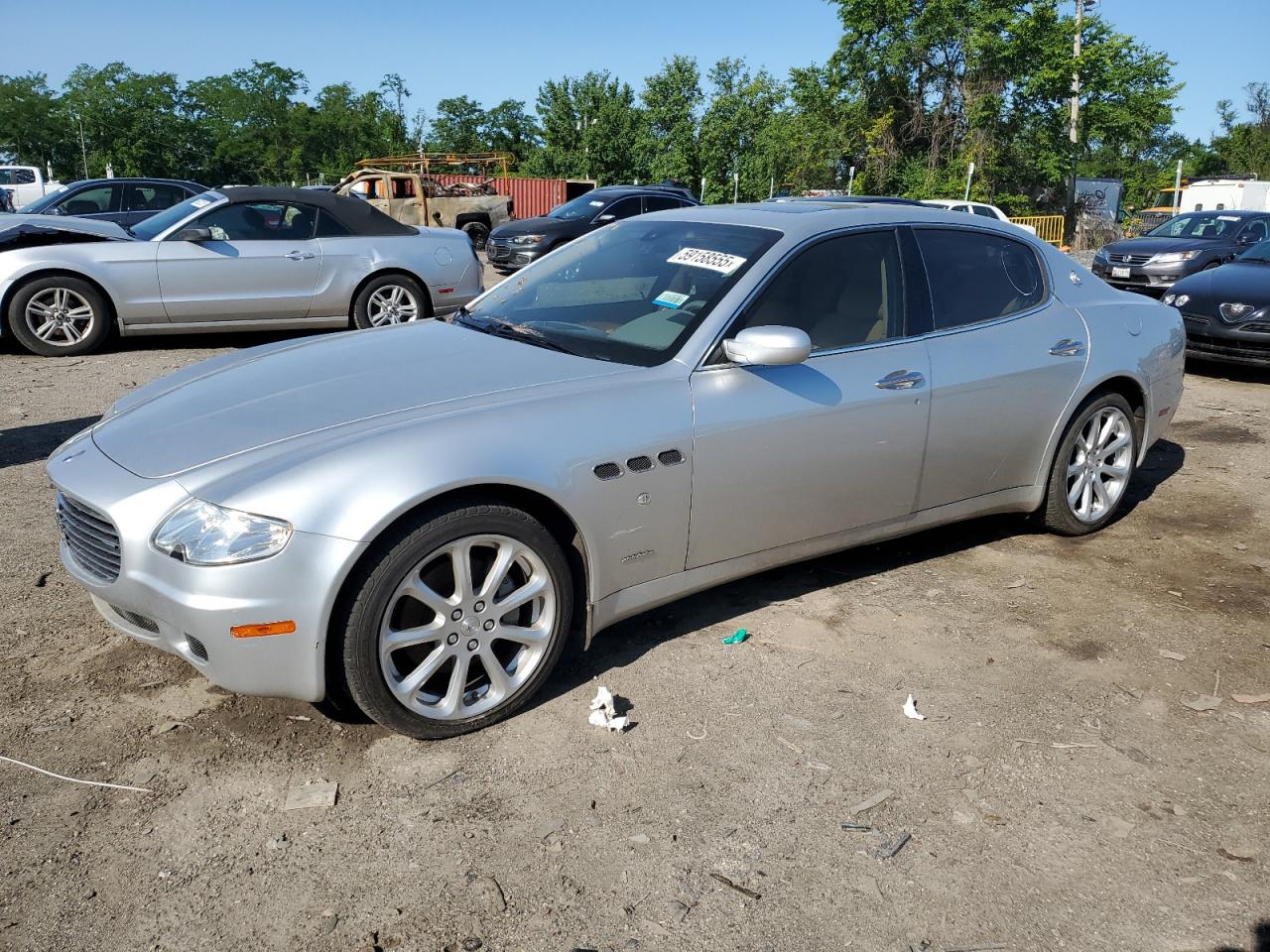 2005 Maserati Quattroporte M139 за продажба в Baltimore, MD - Minor Dent/Scratches