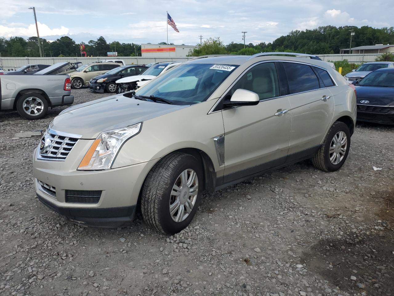 2016 Cadillac Srx Luxury Collection на продаже в Montgomery, AL - Normal Wear