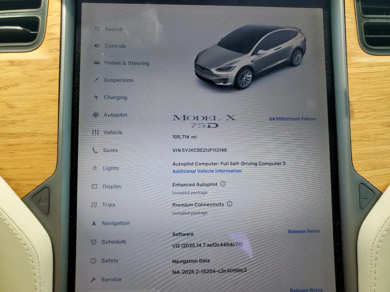 2018 Tesla Model X VIN: 5YJXCBE21JF113146 Lot: 61098625