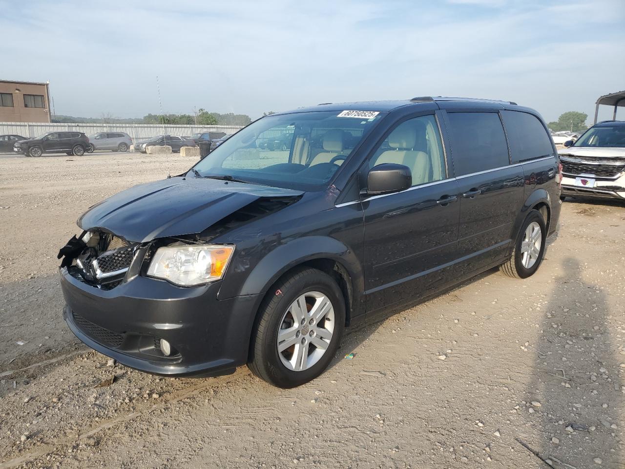 2011 Dodge Grand Caravan Crew იყიდება Kansas City-ში, KS - Front End