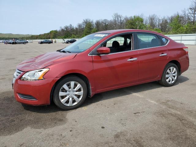  NISSAN SENTRA 2014 Czerwony