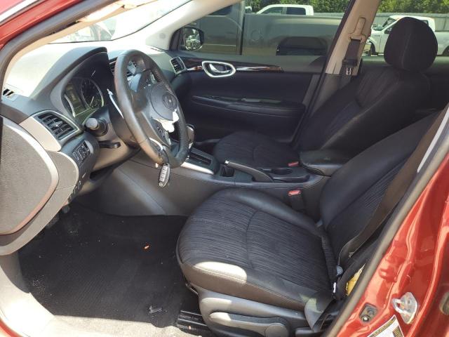  NISSAN SENTRA 2018 Czerwony