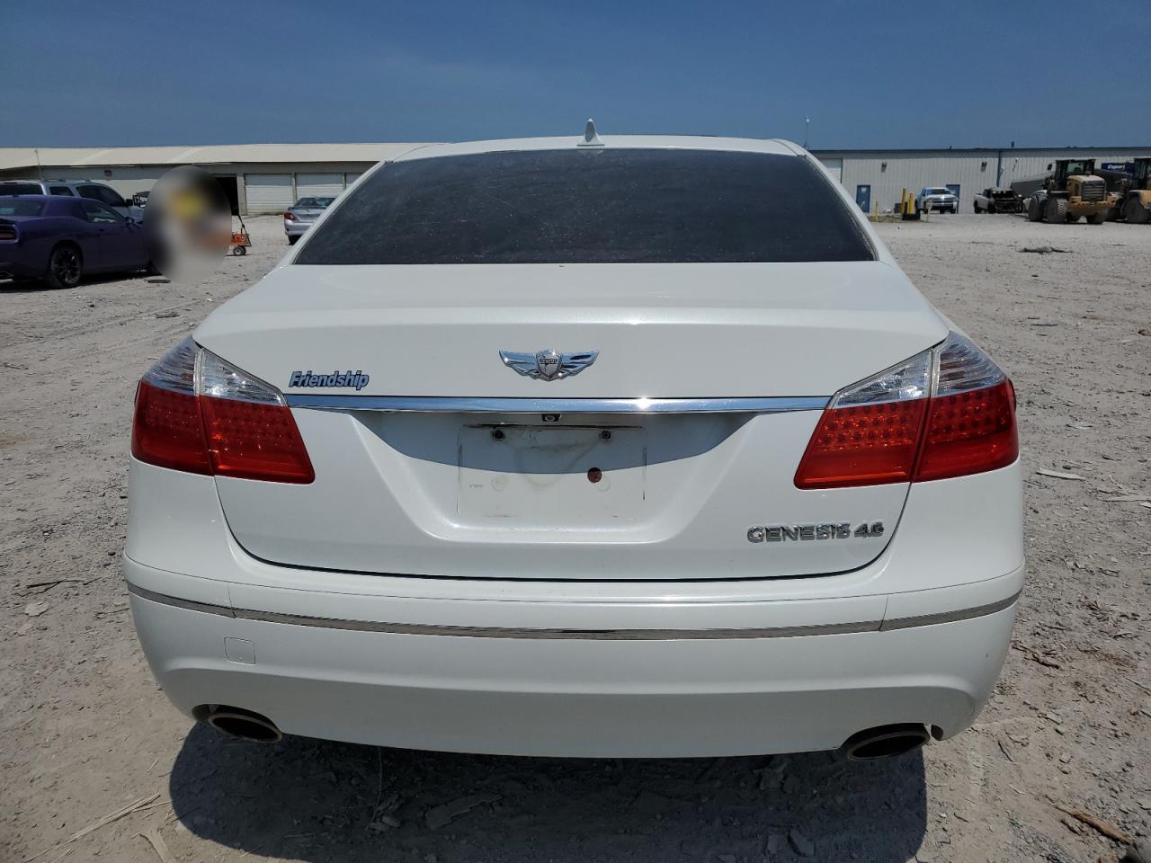 2010 Hyundai Genesis 4.6L VIN: KMHGC4DF7AU093455 Lot: 62400215