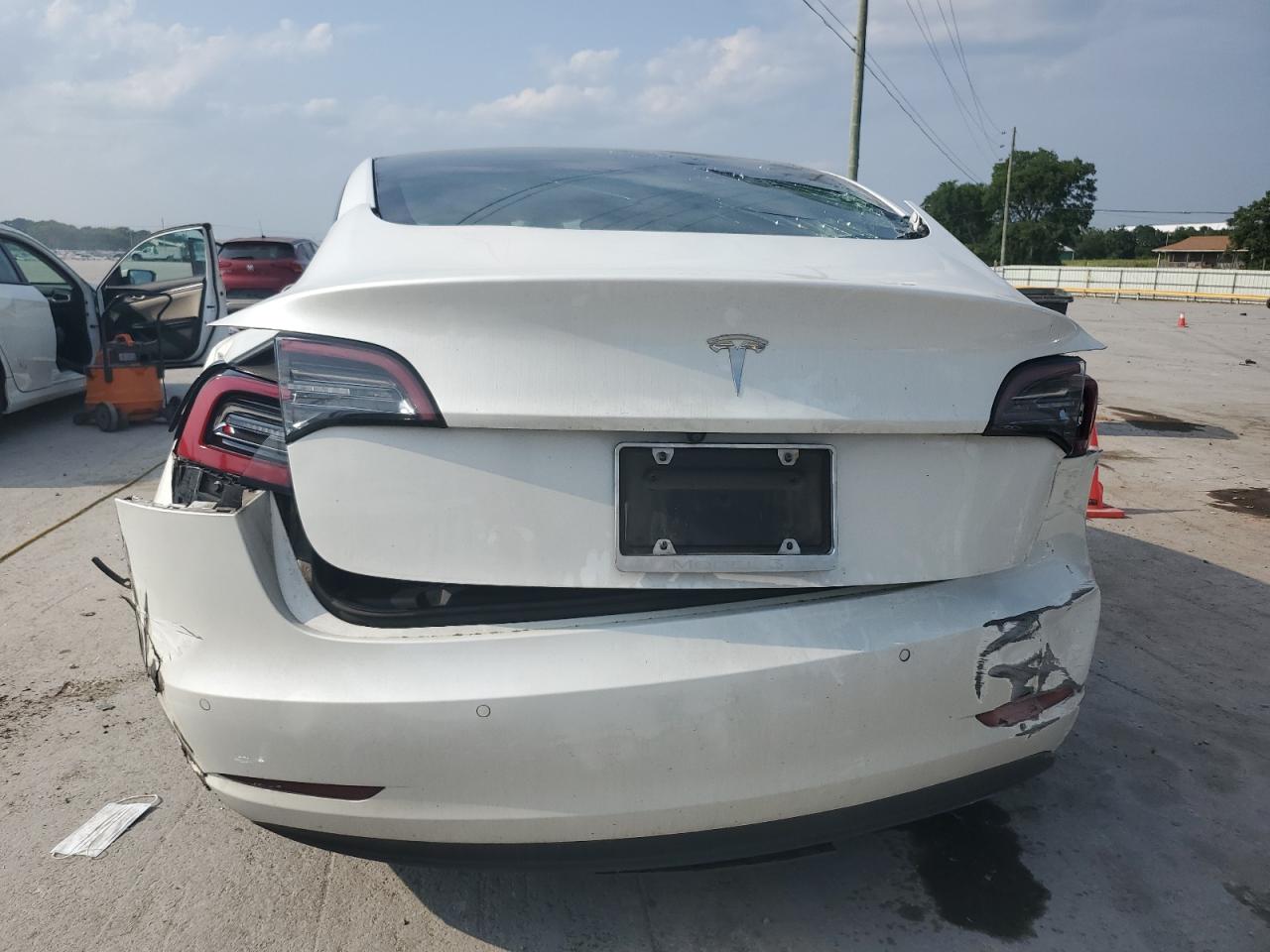 2021 Tesla Model 3 VIN: 5YJ3E1EA2MF977475 Lot: 59819255