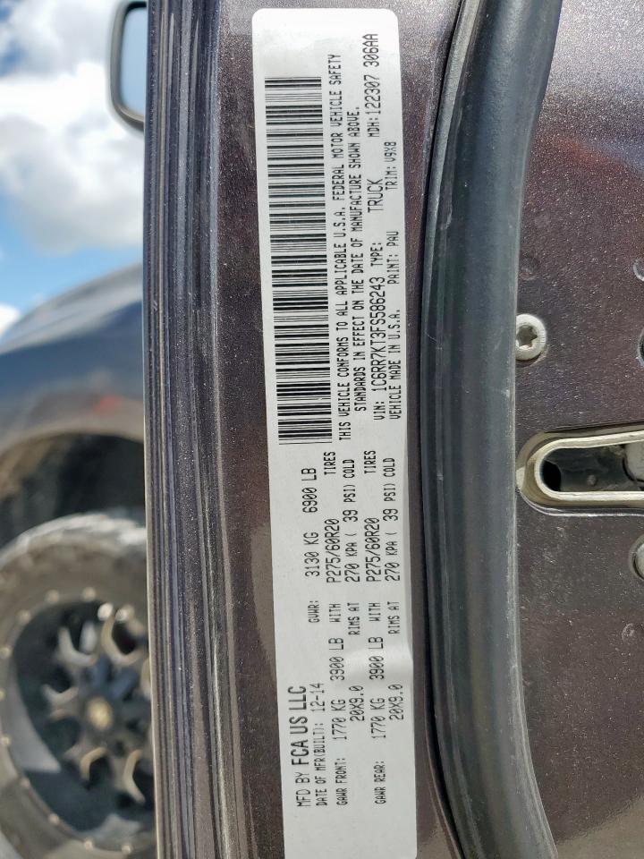 RAM 1500 2015 VIN 1C6RR7KT3FS586243 photo 12