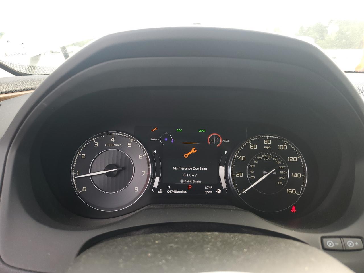 2019 Acura Rdx Advance VIN: 5J8TC2H73KL034146 Lot: 61839645
