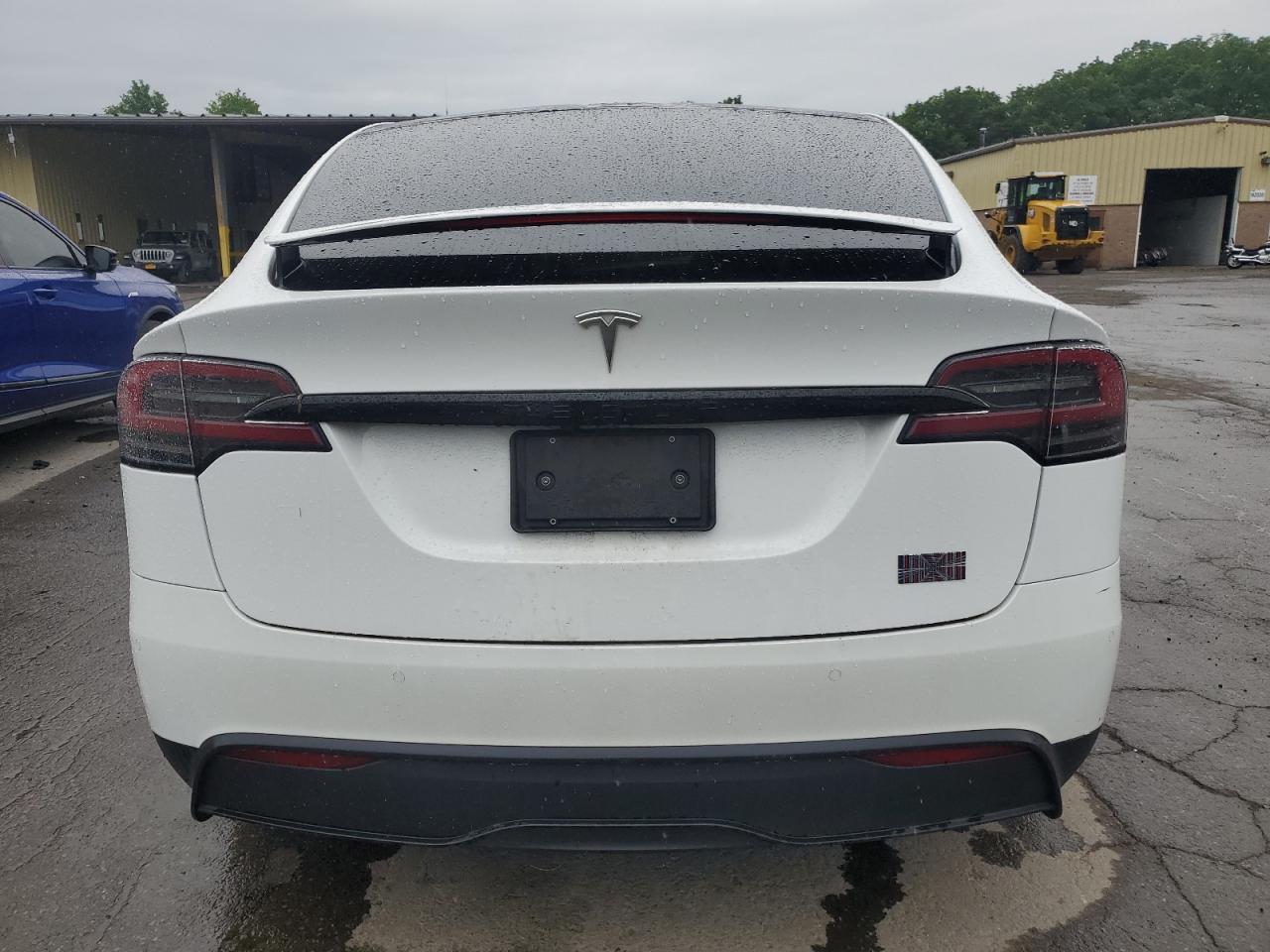 TESLA MODEL X 2022 VIN 7SAXCBE60NF360086 zdjęcie 6