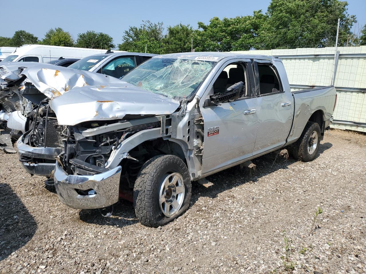 2010 Dodge Ram 2500 იყიდება Pekin-ში, IL - Rollover