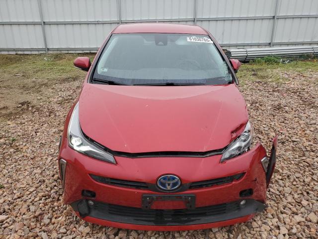  TOYOTA PRIUS 2019 Red
