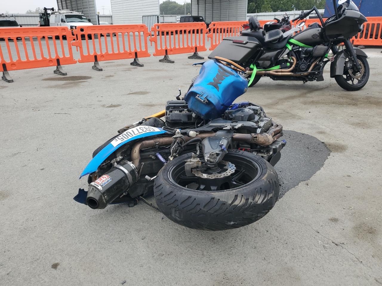 2006 Kawasaki Ninja ZX-6R at CA - San Diego: JKBZXJC156A