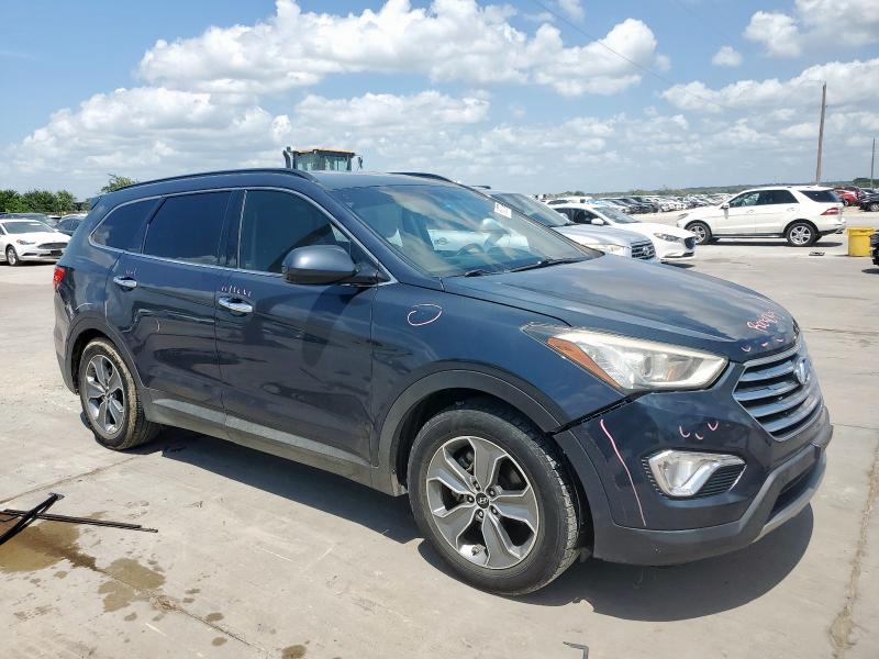  HYUNDAI SANTA FE 2016 Синий