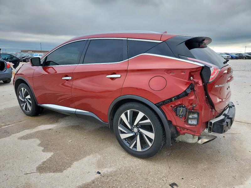 NISSAN MURANO 2015 Red