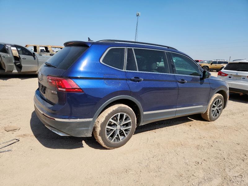  VOLKSWAGEN TIGUAN 2021 Синий