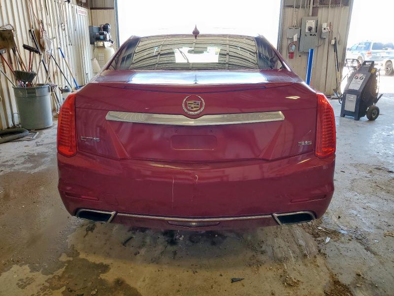  CADILLAC CTS 2014 Красный