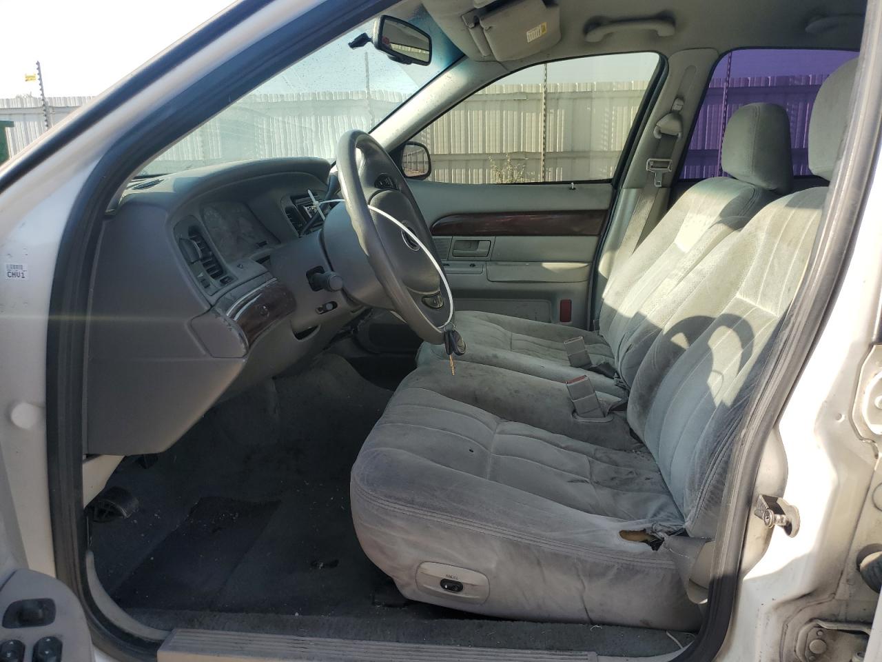 2003 Mercury Grand Marquis Gs VIN: 2MEFM74W83X606740 Lot: 62712345