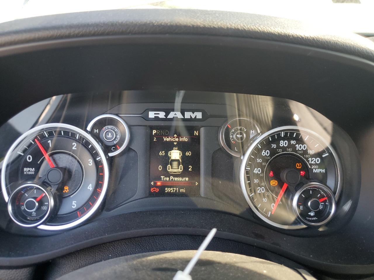 2022 Ram 2500 Big Horn/Lone Star VIN: 3C6UR5DL1NG272124 Lot: 60969255
