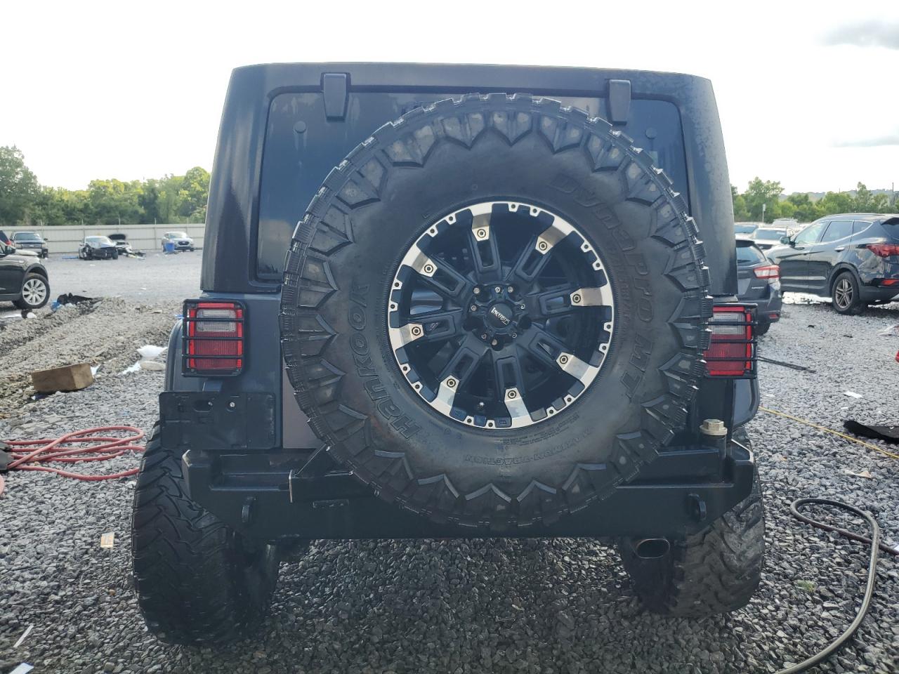 2008 Jeep Wrangler Unlimited Rubicon VIN: 1J4GA691X8L577455 Lot: 62909945