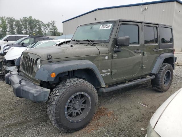  JEEP WRANGLER 2016 Зелений