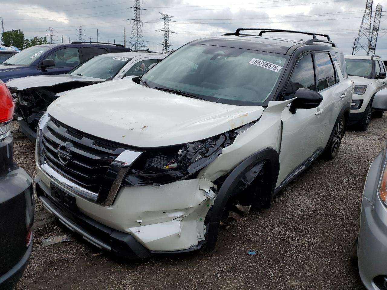 2024 Nissan Pathfinder Platinum იყიდება Elgin-ში, IL - Front End