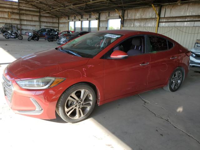  HYUNDAI ELANTRA 2017 Czerwony