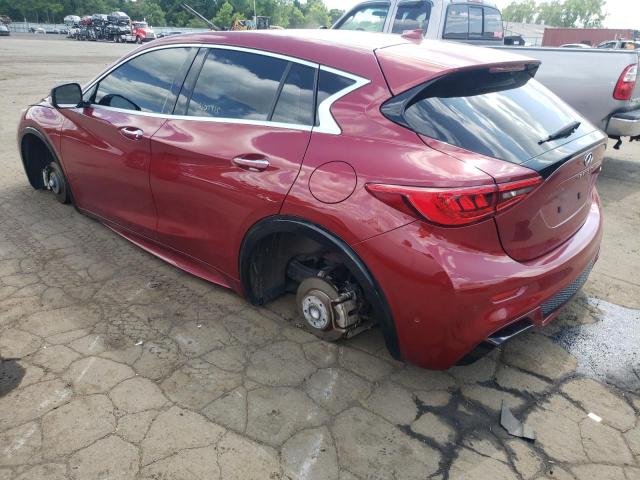  INFINITI QX30 2018 Czerwony
