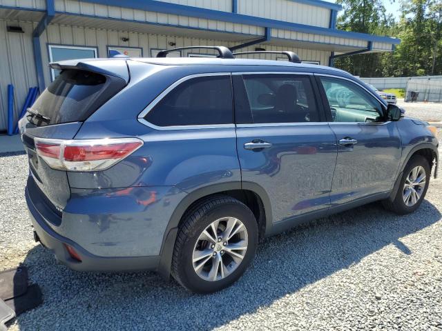 Parquets TOYOTA HIGHLANDER 2014 Granatowy