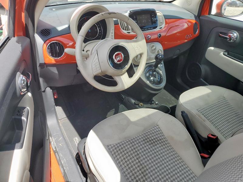  FIAT 500 2017 Pomarańczowy