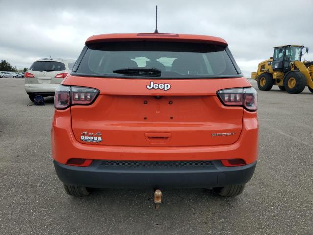  JEEP COMPASS 2018 Orange